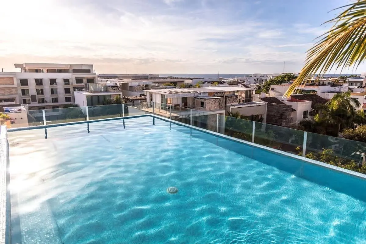 Apartment On 5Th Avenue Steps Away From Mamita'S Beach At Quinto Sol By Waves Playa del Carmen Feriehus